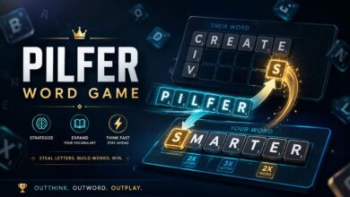 Pilfer Word Game